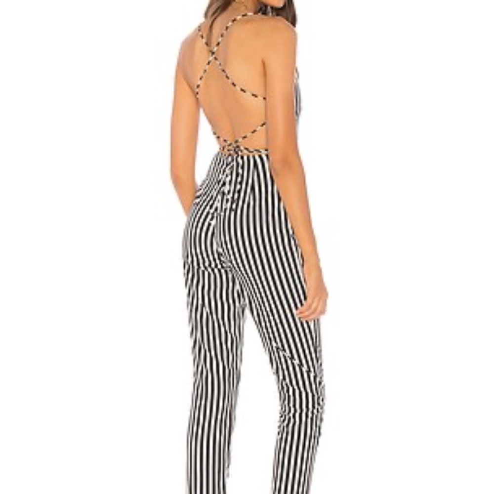 Striped Jumpsuit